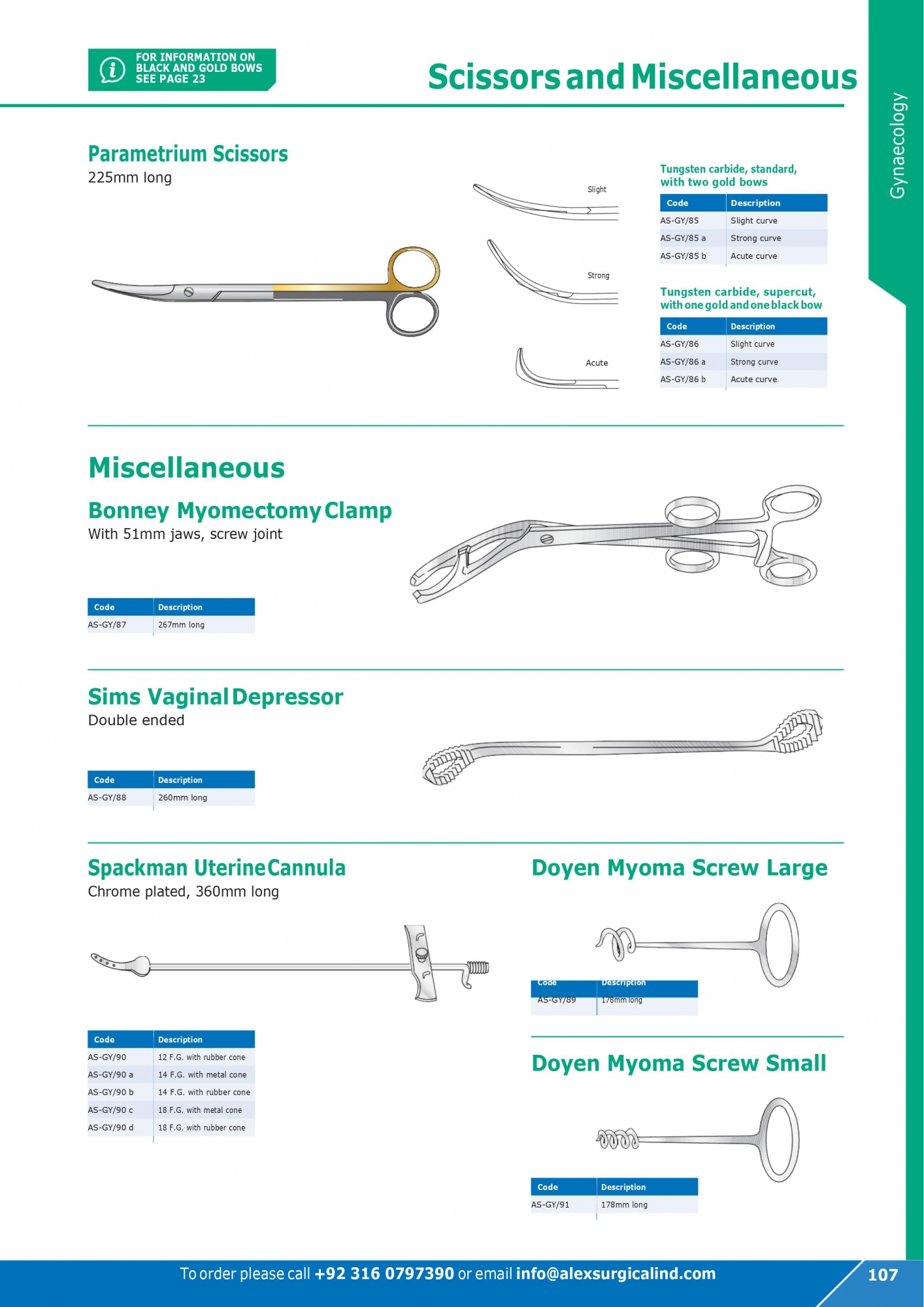 Scissors and Miscellaneous